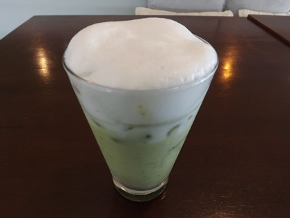 抹茶ラテ